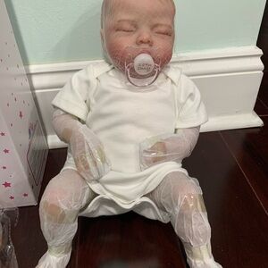 Realistic Baby Doll with Pacifier